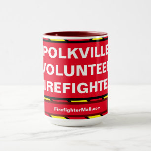 POLKVILLE VOLUNTEER FIREFIGHER Mug