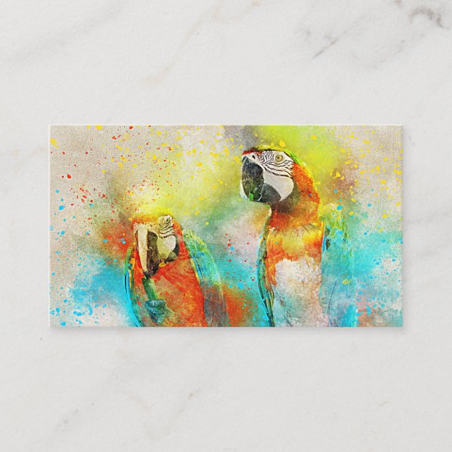 Polly veut un Carte de visite (Devant)