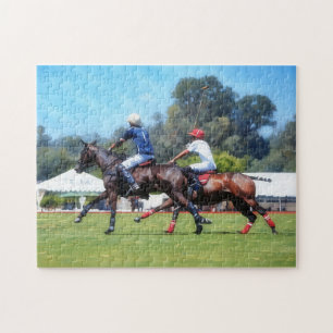 Polo Art Chevaux Puzzle sportif