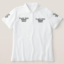 Polo femme brodée personnalisable