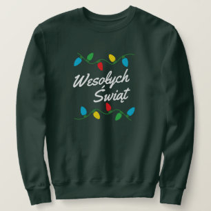 Pologne Sweat de Noël polonais Świąteczny Sweter