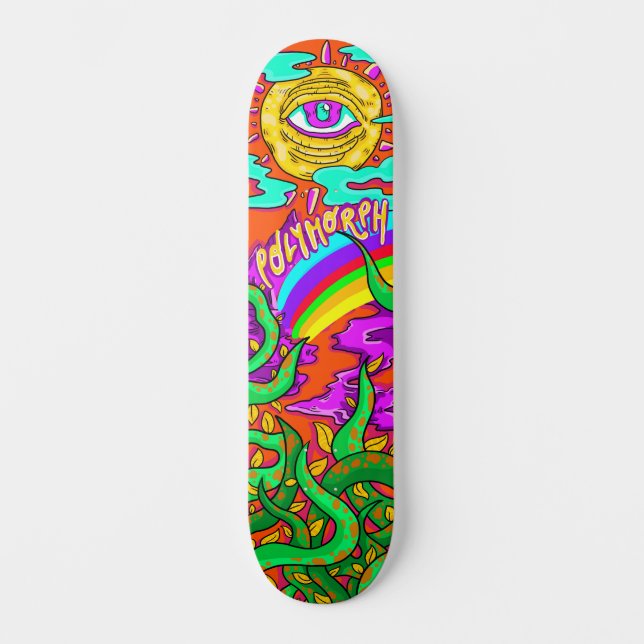 Polymorph All-Seeing Eye Skateboard (Recto)