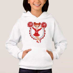 Pom-pom girl - acclamation rousse rouge mignonne