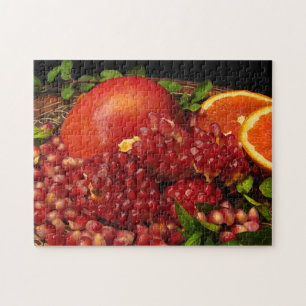 Pomegrana Orange and Mint Puzzle