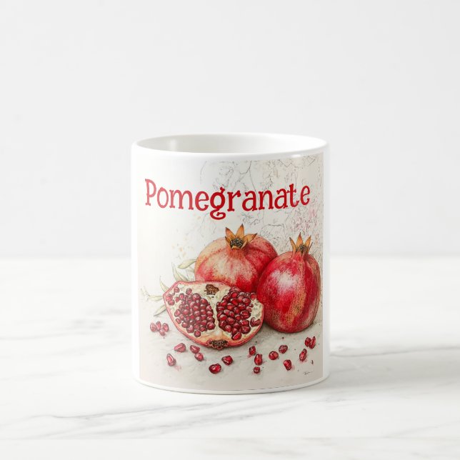 Pomegranate Coffee Mug (Centre)