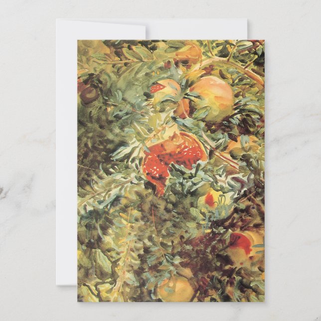 Pomegranates II par John Singer Sargent (Devant)