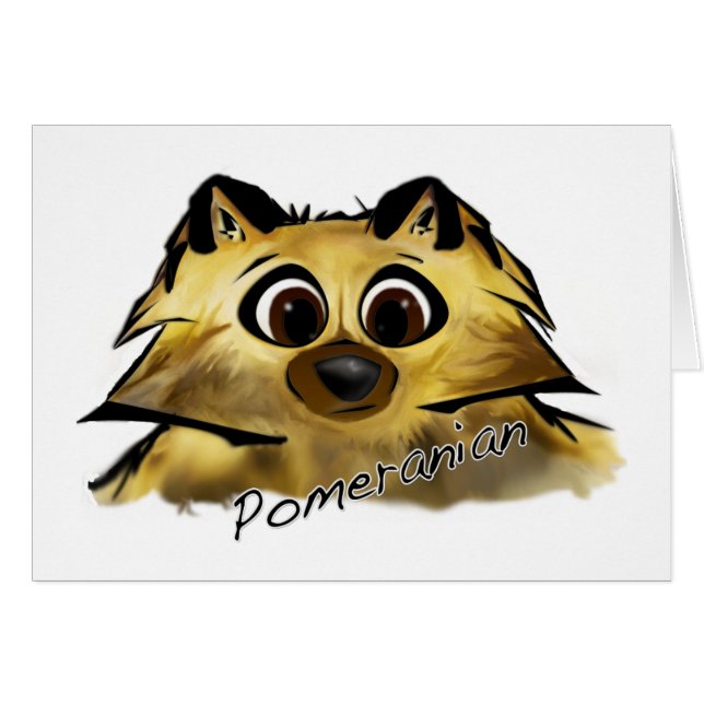 Pomeranian (Devant horizontal)