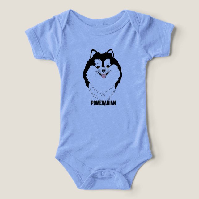 Pomeranian T-Shirt (Design Recto)