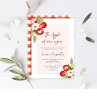 Pomme de notre Baby shower oculaire Invitation