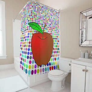 Pomme de rideau de douche
