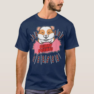 Pomme de terre fourrée - T-shirt cochon de Guinée 