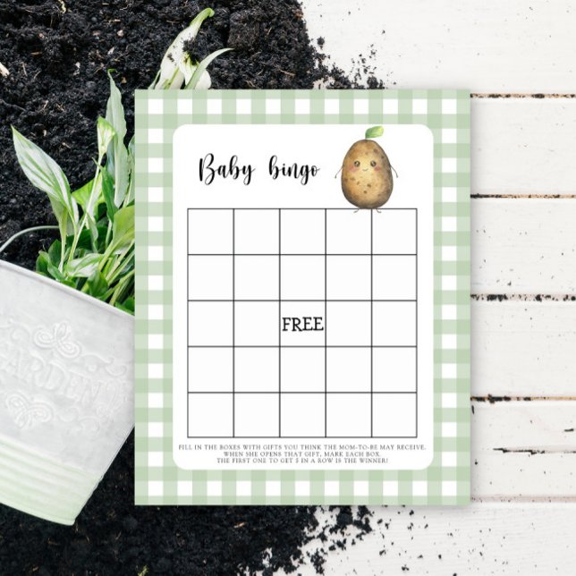 Pomme de terre - Jeu de bingo pour baby shower (Créateur téléchargé)