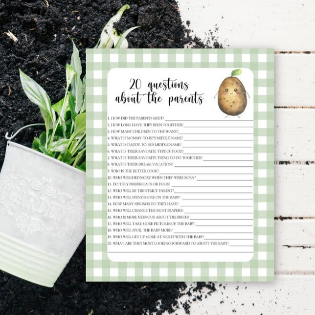 Pomme de terre - jeux - 20 questions sur les paren (Créateur téléchargé)