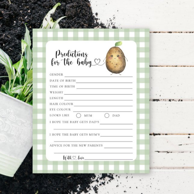 Pomme de terre - prédictions et conseils pour bébé (Créateur téléchargé)