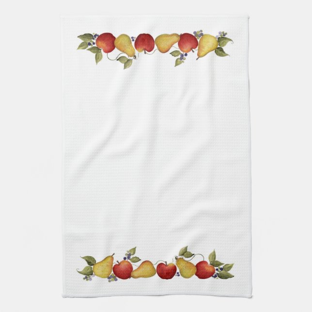 Pomme Harvest - Serviette de cuisine (Vertical)