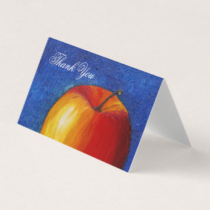 Pomme rouge - Peinture de la vie morte