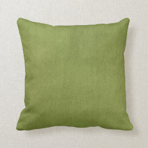 Pomme Vert Faux Texture Jeter Oreiller
