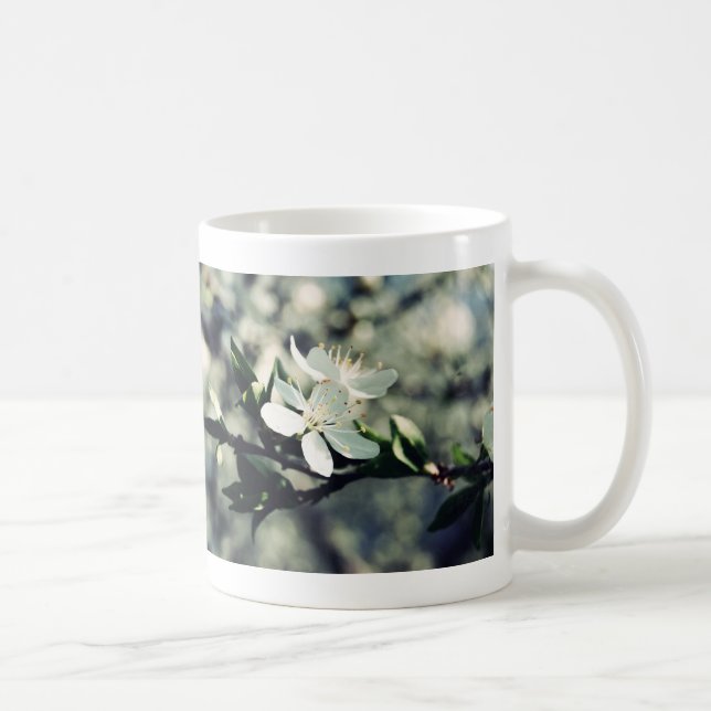 Pommes fleurit ressort mug (Droite)