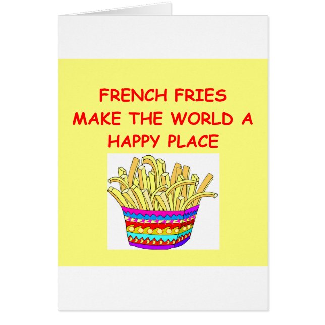 pommes frites (Devant)