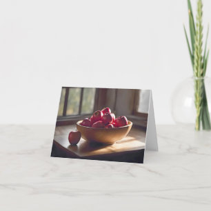 Pommes Rouges Dans Le Bowl En Bois