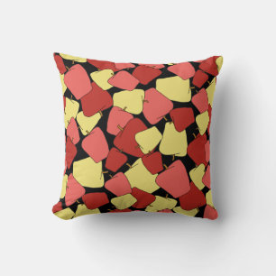 Pommes rouges et jaunes Oreiller Motif