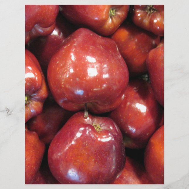 Pommes rouges foncées (Devant)