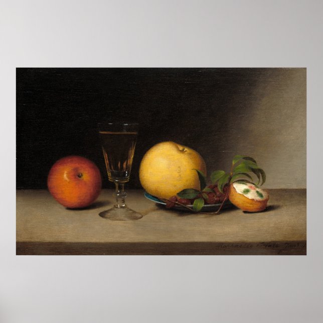 Pommes, Sherry - Raphaelle Peale Poster d'Art (Devant)