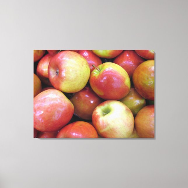 Pommes sur toile (Recto)