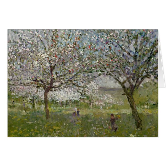Pommiers en fleurs (Devant horizontal)