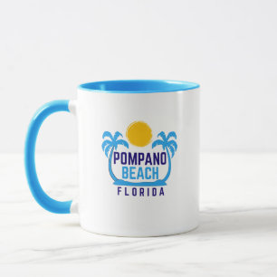 Pompano Beach Floride Café Mug