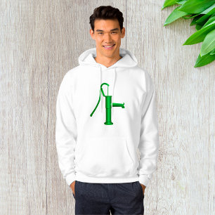 Pompe à Eau Verte Sweat à Capuche Homme