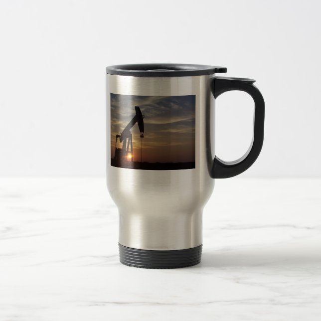 Pompe Jack à la tasse de voyage de coucher du (Droit)