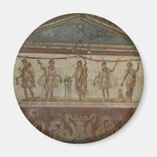 Pompéi Trésors aimant personnalisé