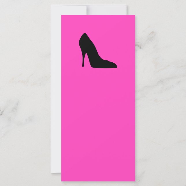 Pompes noires et roses (Devant)