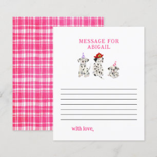Pompier Fille Anniversaire heure Capsule Message