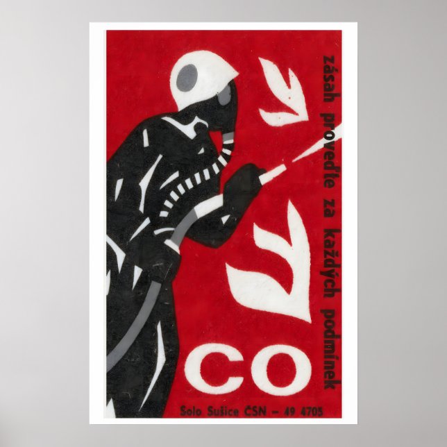 Pompier - Impression Boîte d'allumettes - Décorati (Devant)