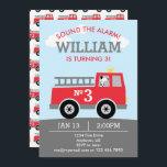 Pompier Invitation Anniversaire Fireman Party<br><div class="desc">Ces invitations pour l'anniversaire du camion de pompiers sont parfaites pour la fête de votre petit pompier. Elles sont équipées d'un camion de pompier rouge avec une dalmation dans le siège du conducteur. Vous pouvez customiser ces invitations avec le numéro de votre choix et les personnaliser avec votre propre texte....</div>