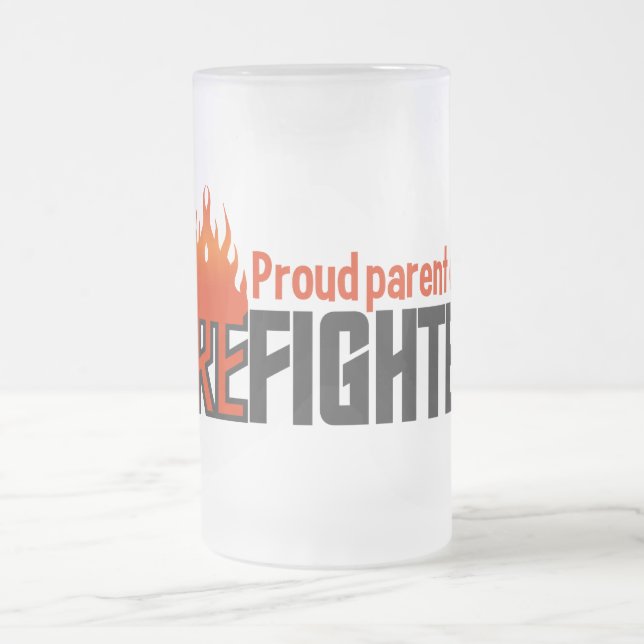 Pompier Mug Parent - choisir style et couleur (Centre)