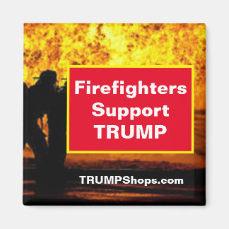 Pompiers Support aimant TRUMP