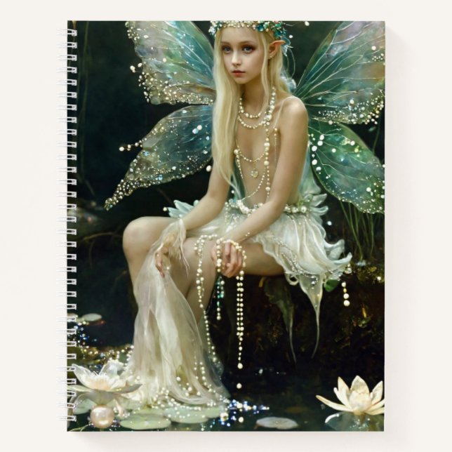 Pond Fairie dans Carnet Spiral Pearls (Devant)