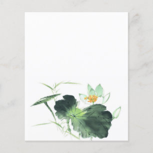 POND LOTUS PAIX l Peinture chinoise pinceau art
