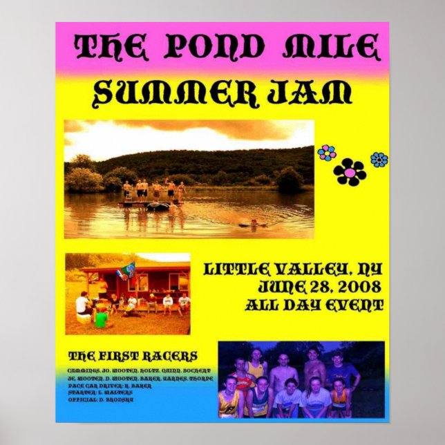 Pond Mile 1 Poster Grand (Devant)