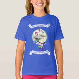 Poney/licorne "comment vous me voyez" T-shirt de