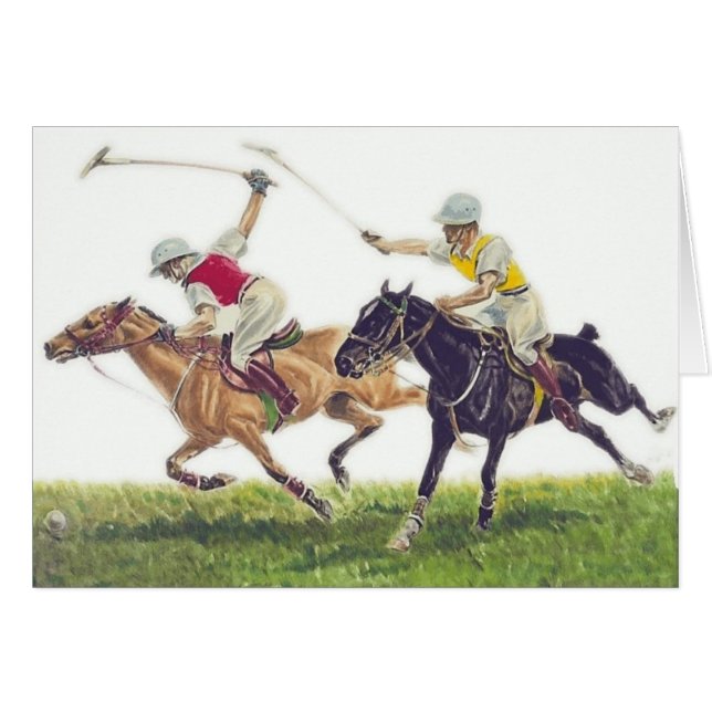 Poneys de polo (Devant horizontal)