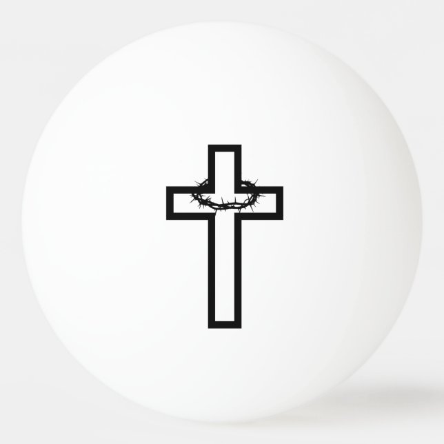 Pong Balle de ping de la croix d'épine (Devant)