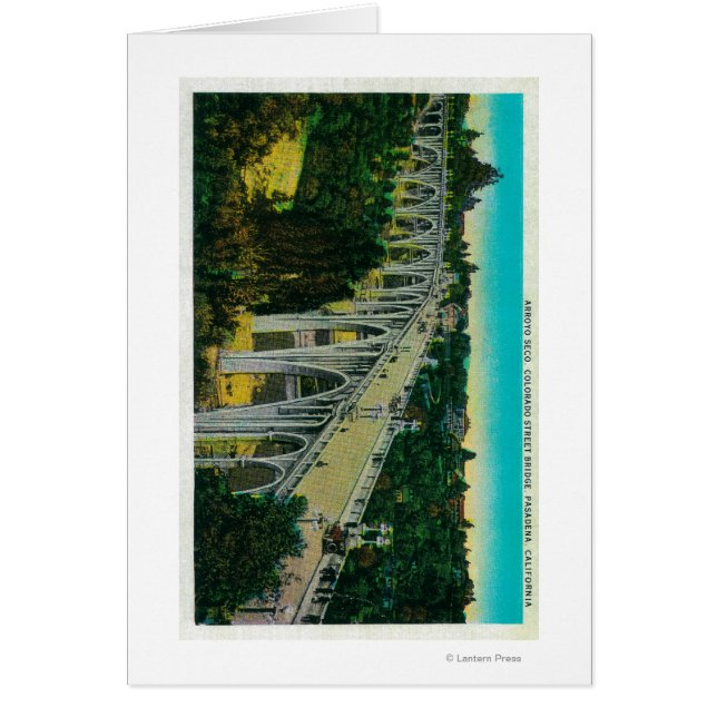 Pont Arroyo Seco, Colorado Street Bridge (Devant)