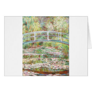 Pont au-dessus d'étang de nénuphars - Claude Monet