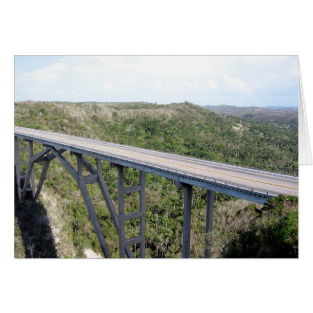 pont bacunayagua (Devant horizontal)