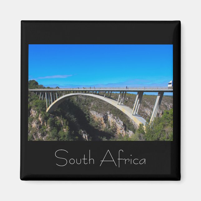 Pont Bloukrans Tsitsikamma Magnet Afrique du Sud (Devant)