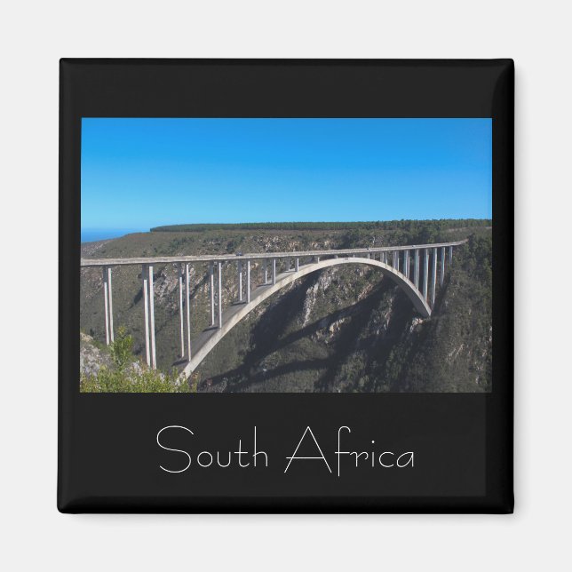 Pont Bloukrans Tsitsikamma Magnet Afrique du Sud (Devant)